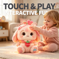 Peluche interactive intelligente parlante Berry AI : Jouet éducatif en peluche douce pour filles, favorisant la connexion émotionnelle