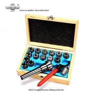 Jinyang Machine Tool – Kit de mandrins de fraisage MT3-ER25 3-16MM, 8 ou 15 pièces, accessoires pour perceuse et fraiseuse, garantie de 3 mois