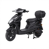 Moto électrique personnalisée 2026 2000W 72V Moteur sans balais haute puissance Batterie au plomb-argent Roues larges Adulte Course et Commutation Urbaine