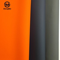 Stock 1.6m de large PVC imperméable haute qualité cuir 420 sergé tissu gaufré pour sac à dos canapé coussins siège de voiture