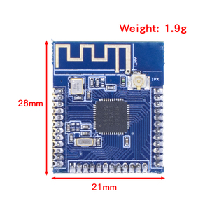 WAVGAT <span class=keywords><strong>Module</strong></span> BT kompatibel <span class=keywords><strong>BLE</strong></span> 4.2 SMD modul daya rendah eksternal IPEX adaptor antena multi-protokol untuk NRF51-Learning - Product Image 5
