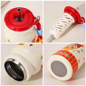 Linda Botella de Agua Aislada en Forma de Estrella de 500 ml, Acero Inoxidable 316, Aislamiento al Vacío, con Asa, Vaso Térmico para Deportes al Aire Libre - Product Image 4