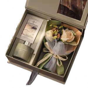 Ramo de Aromaterapia de Alta Gama, Práctico, Moderno y Sencillo, para Maestras, Regalo Perfecto, Excelente Set de Regalo para Negocios o Días Festivos - Product Image 1