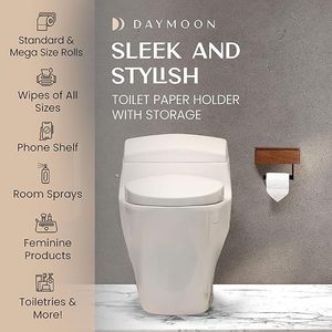 Ingrosso fatto a mano in legno <span class=keywords><strong>porta</strong></span> carta igienica <span class=keywords><strong>salviette</strong></span> lavabili Dispenser supporto a parete carta igienica <span class=keywords><strong>con</strong></span> ripiano