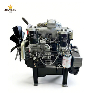 Moteur diesel Yuchai 4105 YCD4J22T-115 à 4 cylindres pour camions de fret, bus, chariots élévateurs, excavatrices et tracteurs chargeurs - Product Image 1