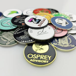 Accesorios de golf personalizados Imán Simplemente toque en el marcador de bola Marcadores de pelota de golf irlandés personalizados deportivos a granel baratos al por mayor - Product Image 1