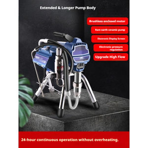 <span class=keywords><strong>Pistolet</strong></span> de pulvérisation électrique sans air haute pression 22Mpa, pression maximale, capacité du réservoir 6L, moteur universel, professionnel, pour <span class=keywords><strong>peinture</strong></span> au latex DIY, garantie 3 ans - Product Image 4