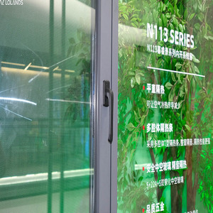 Nouvelles fenêtres à ouverture vers l'intérieur en alliage d'aluminium Lolands, à double <span class=keywords><strong>battant</strong></span>, avec moustiquaire magnétique double en acier inoxydable et double vitrage - Product Image 6