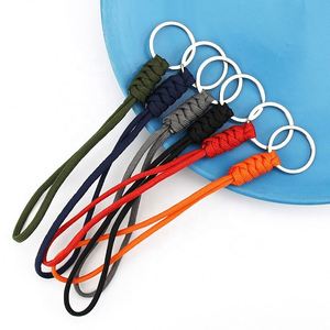 Hand Woven Airplane Buckle Customized Nylon Lanyards for Mobile Phone Necklace Seven Core Umbrella Rope <b>Camera</b> Hanging Rope - Product Image 2
