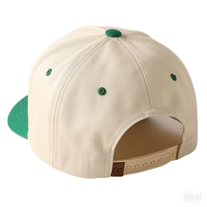 Gorras de Béisbol Bordadas con Logotipo Personalizado al por Mayor, Gorras de Cinco Paneles de Dos Tonos para Mujer - Product Image 3