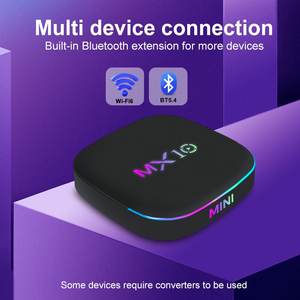 Lecteur multimédia en continu <span class=keywords><strong>gratuit</strong></span> à vie MX10 Z4 <span class=keywords><strong>IPTV</strong></span> STB 8K Streaming Smart OTT Décodeur Premium Google Android 13 Boîtier TV - Product Image 3