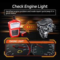 Escáner OBD2 KW309 para Automóviles, Lector de Códigos, Reiniciador de Luz de Advertencia del Motor, Monitor de Batería, Datos en Tiempo Real, Herramienta DIY para Propietarios de Autos