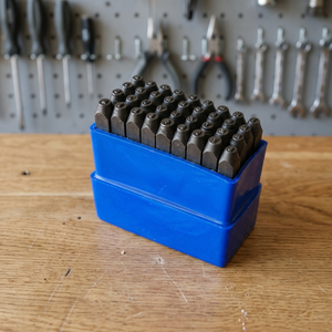 Ensemble de 36 poinçons en acier au carbone pour lettres et chiffres, outils de marquage métallique à l'oxyde noir pour la fabrication de bijoux |    GS1425 - Product Image 3