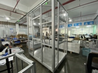 Profilés d'extrusion en aluminium sur mesure Hante, cadre 6000 T5, clôture de sécurité industrielle, équipement de protection de machine, enceinte de protection