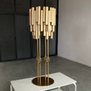 Adornos Creativos para el Hogar, Tubos Metálicos Esmerilados, Campana de Viento Ascendente, Origen China, Acabado con Pintura Horneada - Product Image 3