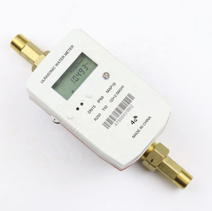 Kỹ thuật số thông minh R250 R400 siêu âm Đồng hồ nước giá <span class=keywords><strong>GSM</strong></span> /GPRS 4G từ xa đọc Đồng hồ đo lưu lượng nước - Product Image 1