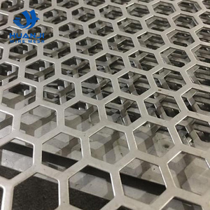 Grillage décoratif perforé en acier inoxydable poli pour revêtement de façade et grilles d'enceintes – Vente en gros usine - Product Image 3