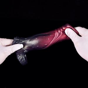 NNSX Animal Granule Fantasy Cock Sleeve With Knot Silicone Thin Lock <b>Ring</b> Vaginal Stimulation Sex Toys for Man <b>Couple</b> 18+ - Product Image 5