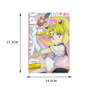 DHF1284 Quaderno A5 con Copertina in PU Anime Moon Girl, Carino e Kawaii, per Studenti, <span class=keywords><strong>Cancelleria</strong></span> Scolastica - Product Image 6