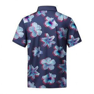 Camisas de Pesca Sublimadas al por Mayor, OEM, de Poliéster, UPF50+, Transpirables, de Secado Rápido, Manga Corta - Product Image 5