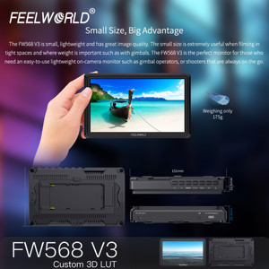Feelworld fw568 V3 <span class=keywords><strong>6</strong></span> inch di động làm phim máy ảnh màn hình DSLR Máy ảnh màn hình <span class=keywords><strong>6</strong></span> inch bên ngoài màn hình cho máy ảnh - Product Image 5