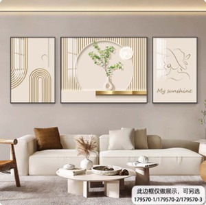 Dipinto in Porcellana Cristallina HD 3 Pezzi Decorazione Casa Quadri <span class=keywords><strong>da</strong></span> Appendere per Soggiorno <span class=keywords><strong>Stampe</strong></span> su Tela di Nature Morte - Product Image 2