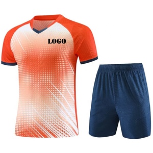 ชุดฟุตบอลทีมชาติ<span class=keywords><strong>ไทย</strong></span>แบบกำหนดเอง คุณภาพเยี่ยม สำหรับผู้ชาย รุ่นนักเตะ ชุดยูนิฟอร์มฟุตบอลเด็ก <span class=keywords><strong>สี</strong></span><span class=keywords><strong>ส้ม</strong></span> - Product Image 1