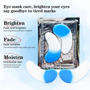 Parches <span class=keywords><strong>de</strong></span> Hidrogel <span class=keywords><strong>para</strong></span> Ojos con Retinol, Cúrcuma, Té Verde y Algas Marinas, Vitamina C, Antiarrugas, Reducción <span class=keywords><strong>de</strong></span> Ojeras, Vegano, Logotipo Personalizable - Product Image 4