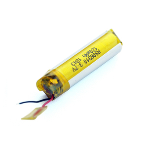 Small lithium polymer batteries 3,7 V 130 mAh cylindrical 100 mAh LiPo battery 08310 for sepaker/earphone - Product Image 1