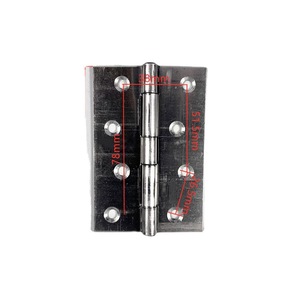 Charnière de meuble en fer, type H standard, montage en surface, durable, design traditionnel pour porte d'armoire et boîtier de machine - Product Image 5