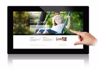 Tablette professionnelle Android 8.1 de 32 pouces panneau IPS 2G 16G RK3288 écran tactile capacitif Quad Core WiFi métal Android 8.1 OS