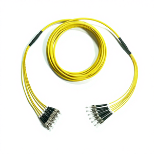 Cavo Patch in Fibra Ottica Monomodale Giallo PVC a 6 Core con Connettore LCFCSTSC per Uso Interno - Product Image 2