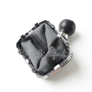 Housse en cuir pour pommeau de levier de vitesse de voiture, pour Polo 5, 6 vitesses, conception ergonomique - Product Image 4