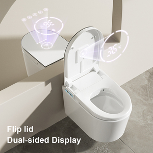 Bidé Eléctrico Inteligente con Asiento Calefactado Alargado, Montado en la Pared, Doble Descarga, Desodorización Automática, Fácil Instalación, Ideal para Hoteles y Apartamentos - Product Image 2