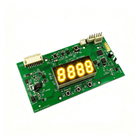 Module PCBA d'amplificateur audio stéréo avec écran tactile, carte de circuit d'amplificateur de puissance avec protection contre les surintensités pour haut-parleur domestique, service OEM