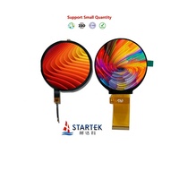 3,4 Zoll Rundes LCD-Bildschirmmodul IPS LCD-Bildschirm Rundes TFT LCD-Display 800xRGBx800 Auflösung 4 MIPI-Schnittstellen