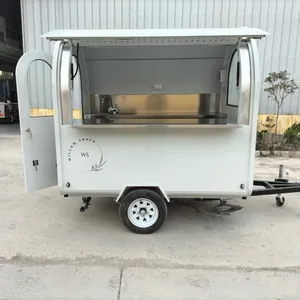 La Chine a fait de petits camions de crème glacée de rue mini remorque de nourriture pour camion de nourriture de voiture