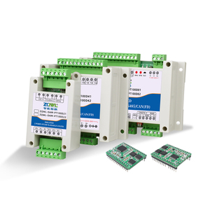 Industrial 2/<strong>4</strong>/8-Channel RTD Temperature Module, Isolated PT100 <strong>Data</strong> <strong>Logger</strong> with CAN FD/<strong>RS485</strong> Communication - Product Image 1
