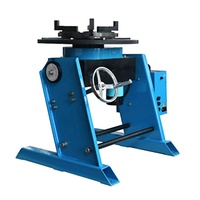 Positionneur de soudage robuste BWJ-20000, table de soudage rotative pour tuyaux et réservoirs de 20 tonnes, 0-90° °   Plateau tournant électrique inclinable
