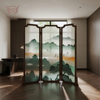 DEMEA Moderne Classique En Bois Massif De Luxe Chambre Cloison Portes Écran Décoratif Fenêtres Pliant Ouvert Rouleau Store pour Escalier