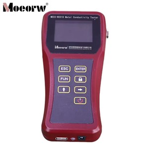 Medidor de <span class=keywords><strong>Conductividad</strong></span> Portátil de Alta Precisión MEEC-W201D con Detección de Vórtices para Medición de <span class=keywords><strong>Conductividad</strong></span> de Aleaciones de Cobre y <span class=keywords><strong>Aluminio</strong></span>, 1 Año de Garantía - Product Image 1