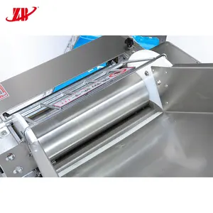 Adjustable Stainless Steel Flour Kneader Mixer Electric Dough Pastry Press Sheeter Bakery Use Thin Skin Thick Skin Kneading