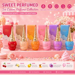 Profumo VY Ice Cream Eau De Parfum Gourmand in Bottiglia <span class=keywords><strong>a</strong></span> Forma di Cupcake, Fragranza di Lunga Durata 100ml per Donne - Product Image 1