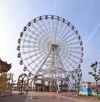 Grande roue de 50m pour parc d'attractions, à vendre, pour le carnaval