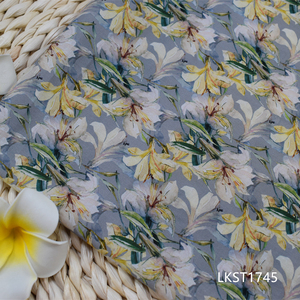 ผ้าพิมพ์ผ้าฝ้ายทอจากลอนดอนผ้าทอผ้าฝ้ายออร์แกนิคสำหรับ145gsm พิมพ์ลายตามสั่ง - Product Image 6