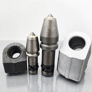 Cincel de Carburo de Tungsteno con Dientes de Bala LIMTA 2026, <span class=keywords><strong>BK22</strong></span> C31, Vástago Redondo para Herramientas de Perforación Rotatoria. - Product Image 5