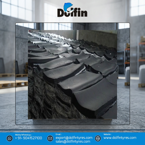 Caoutchouc de récupération au butyl Dolfin |   Caoutchouc de butyl recyclé de haute qualité |   Caoutchouc industriel brut noir du Punjab - Product Image 1