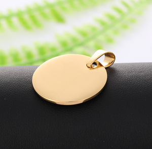 Collar con colgante de acero inoxidable con etiqueta de identificación médica para perro, con grabado personalizado de cadena - Product Image 5