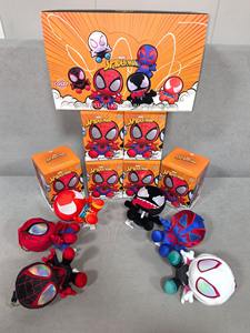 Authentique série de poupées en peluche <span class=keywords><strong>Spiderman</strong></span> Cosbi en PVC, boîte mystère à l'aveugle pour garçons et filles, avec des personnages sur le thème des animaux - Product Image 6