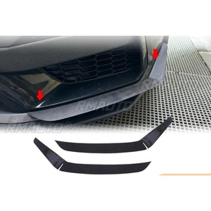 Diffuseur de pare-chocs avant noir brillant pour Ford Mustang Dark Horse S650 2024 - Pièce de modification et accessoires automobiles - Product Image 3